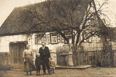Blick in die Hechinger Straße um 1940