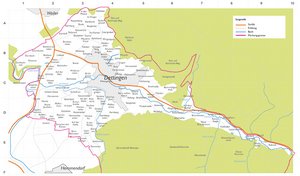 Die Flurnamenkarte von Dettingen